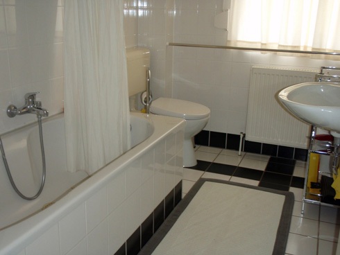 Ferienwohnung Bad und WC
